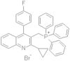 [2-Cyclopropyl-4-(4-fluorophenyl)-quinolin-3-ylmethyl]-triphenyl-phosphonium bromido