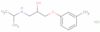 [2-hydroxy-3-(m-tolyloxy)propyl]isopropylammonium chloride
