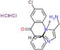 {2-[5-(aminomethyl)-2-methyl-1H-imidazol-1-yl]-5-chlorophenyl}(2-fluorophenyl)methanone dihydrochloride