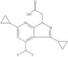 3,6-Dicyclopropyl-4-(difluoromethyl)-1H-pyrazolo[3,4-b]pyridine-1-acetic acid