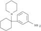 Benzenamine,3-[1-(1-piperidinyl)cyclohexyl]-