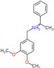 (1S)-N-(3,4-dimethoxybenzyl)-1-phenylethanaminium