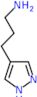 3-(1H-pyrazol-4-yl)propan-1-amine