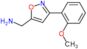 [3-(2-methoxyphenyl)isoxazol-5-yl]methanamine