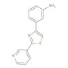 Benzenamine, 3-[2-(3-pyridinyl)-4-thiazolyl]-