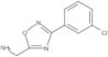 3-(3-Chlorophenyl)-1,2,4-oxadiazole-5-methanamine