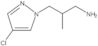 4-Chloro-β-methyl-1H-pyrazole-1-propanamine