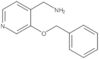 3-(Phenylmethoxy)-4-pyridinemethanamine