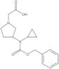 3-[Cyclopropyl[(phenylmethoxy)carbonyl]amino]-1-pyrrolidineacetic acid