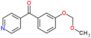 [3-(methoxymethoxy)phenyl]-(4-pyridyl)methanone