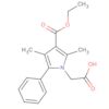 3-(Ethoxycarbonyl)-2,4-dimethyl-5-phenyl-1H-pyrrole-1-acetic acid