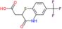 [3-oxo-6-(trifluoromethyl)-3,4-dihydro-2H-1,4-benzothiazin-2-yl]acetic acid