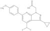 3-Cyclopropyl-4-(difluoromethyl)-6-(4-methoxyphenyl)-1H-pyrazolo[3,4-b]pyridine-1-acetic acid