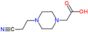 [4-(2-cyanoethyl)piperazin-1-yl]acetic acid