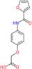 {4-[(furan-2-ylcarbonyl)amino]phenoxy}acetic acid