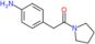 2-(4-aminophenyl)-1-(pyrrolidin-1-yl)ethanone