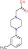 [4-(3-methylphenyl)piperazin-1-yl]acetic acid