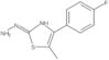 4-(4-Fluorophenyl)-2-hydrazinyl-5-methylthiazole