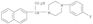 1-Piperazineaceticacid, 4-(4-fluorophenyl)-a-2-naphthalenyl-