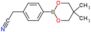2-[4-(5,5-dimethyl-1,3,2-dioxaborinan-2-yl)phenyl]acetonitrile
