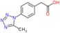 [4-(5-methyl-1H-tetrazol-1-yl)phenyl]acetic acid