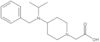 4-[(1-Methylethyl)(phenylmethyl)amino]-1-piperidineacetic acid