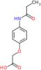 [4-(propanoylamino)phenoxy]acetic acid