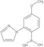 B-[4-Methoxy-2-(1H-pyrazol-1-yl)phenyl]boronic acid