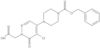 5-Chloro-6-oxo-4-[4-[(phenylmethoxy)carbonyl]-1-piperazinyl]-1(6H)-pyridazineacetic acid