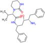 (2S)-N-[(1S,3S,4S)-4-amino-1-benzyl-3-hydroxy-5-phenyl-pentyl]-3-methyl-2-(2-oxohexahydropyrimidin-1-yl)butanamide