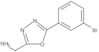 5-(3-Bromophenyl)-1,3,4-oxadiazole-2-methanamine