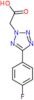 [5-(4-fluorophenyl)-2H-tetrazol-2-yl]acetic acid