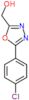 [5-(4-chlorophenyl)-1,3,4-oxadiazol-2-yl]methanol