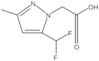 5-(Difluoromethyl)-3-methyl-1H-pyrazole-1-acetic acid