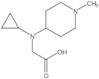 N-Cyclopropyl-N-(1-methyl-4-piperidinyl)glycine