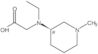 N-Ethyl-N-[(3R)-1-methyl-3-piperidinyl]glycine