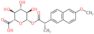 1-O-[(2S)-2-(6-methoxynaphthalen-2-yl)propanoyl]-beta-D-glucopyranuronic acid