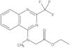 N-Methyl-N-[2-(trifluoromethyl)-4-quinazolinyl]glycine ethyl ester