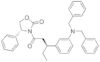 (4R)-3-[(3S)-3-[3-[Bis(phenylmethyl)amino]phenyl]-1-oxopentyl]-4-phenyl-2-oxazolidinone