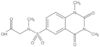 N-Methyl-N-[(1,2,3,4-tetrahydro-1,3-dimethyl-2,4-dioxo-6-quinazolinyl)sulfonyl]glycine