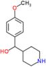 (4-methoxyphenyl)-(4-piperidyl)methanol