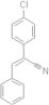 a-(p-Chlorophenyl)cinnamonitrile