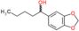 1-(1,3-benzodioxol-5-yl)pentan-1-ol