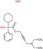 4-(diethylamino)but-2-yn-1-yl (2S)-cyclohexyl(hydroxy)phenylethanoate hydrochloride (1:1)