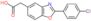 [2-(4-chlorophenyl)-1,3-benzoxazol-5-yl]acetic acid