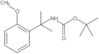 1,1-Dimethylethyl N-[1-(2-methoxyphenyl)-1-methylethyl]carbamate