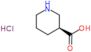 3-Piperidinecarboxylic acid, (3S)-, hydrochloride (1:1)