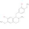 7-Isoquinolinol,1,2,3,4-tetrahydro-1-[(3-hydroxy-4-methoxyphenyl)methyl]-6-methoxy-2-methyl-