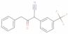 β-Oxo-α-[3-(trifluoromethyl)phenyl]benzenebutanenitrile