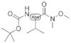 N-(tert-butoxycarbonyl)-L-leucine N'-methoxy-N'-M